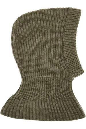 LEMAIRE Hood Lambswool Beanie in Olive