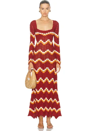Escvdo Sumac Maxi Dress in Rust