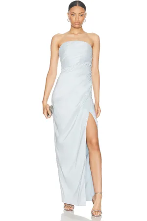 RACHEL GILBERT Mira Gown in Baby Blue