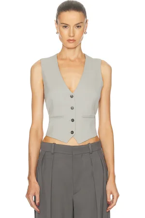 WARDROBE.NYC Waistcoat in Grey