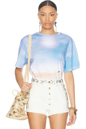 Paco rabanne Desert Print Boyfriend T-shirt in