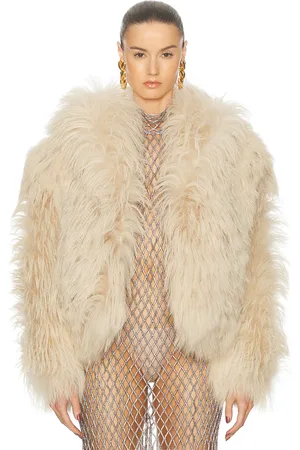 Tom Ford Kidassia Fur Jacket in White