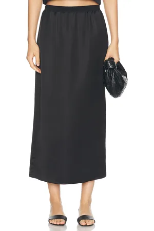 WARDROBE.NYC Slip Skirt in