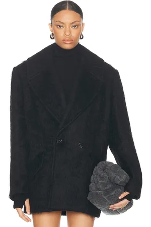Acne Studios Opeala Messy Hair Coat in