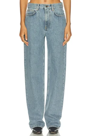 Loulou de Saison Samur Straight Leg in Denim-Medium