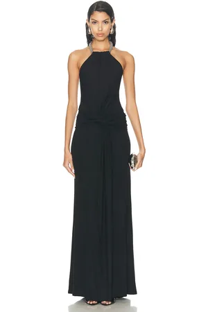 Simkhai Annabelle Halter Gown in
