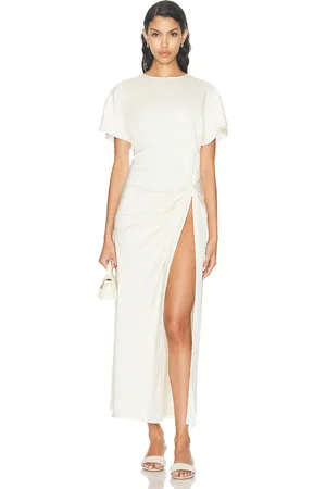 SER.O.YA Tropez Maxi Dress in White