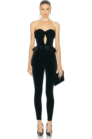 Alessandra Rich Bustier Jumpsuit in