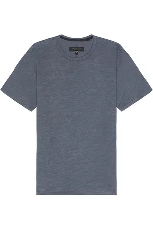 RAG&BONE Classic Flame Tee in Blue