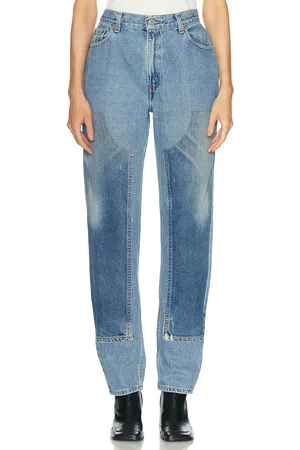 aligrace Carpenter Baggy Customs in Denim-Medium