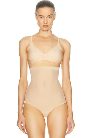 Wolford Tulle Control High Waisted Panty in Nude