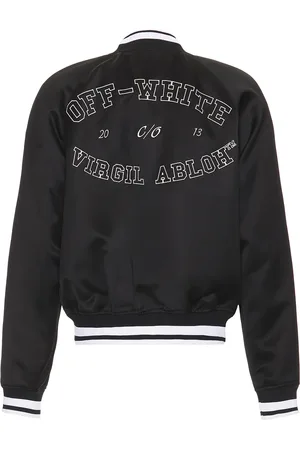 OFF-WHITE College Sateen Souvenir Jacket in