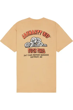 Carhartt Short Sleeve Super Tired T-Shirt in Brown
