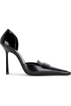 Saint Laurent Stone Pump in Black