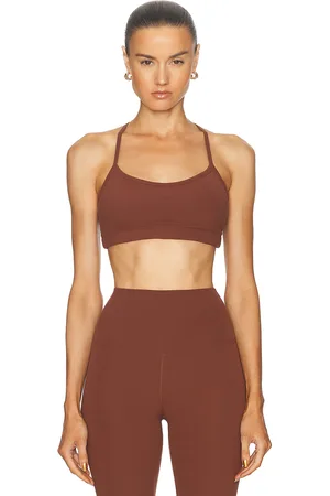 YEAR OF OURS Studio Bralette in Brown