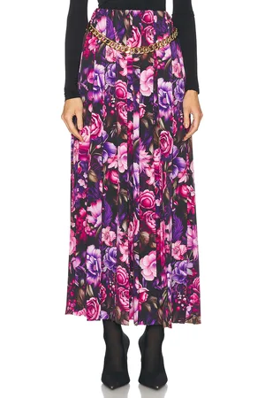 Balenciaga Pleated Skirt in Purple