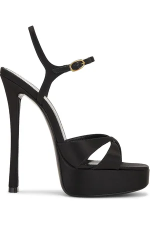Saint Laurent Arancha Sandal in Black