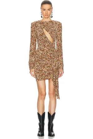Isabel Marant Vinia Dress in Brown