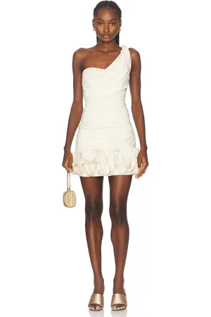 RACHEL GILBERT Ochre Mini Dress in Cream
