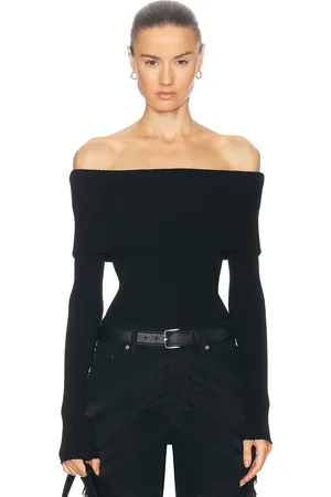 Courrèges Twist Rib Knit Sweater in