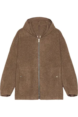 Rick Owens Jumbo Hooded Peter in Brown