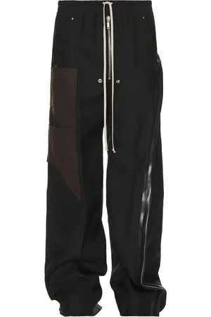 Rick Owens Wide Bela Pants in Black