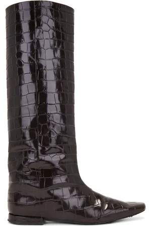 Loulou de Saison Ellie Boots in Chocolate