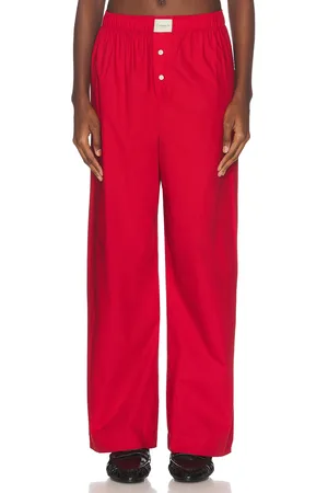 Comme Si La Boxer Alta Pant in Red