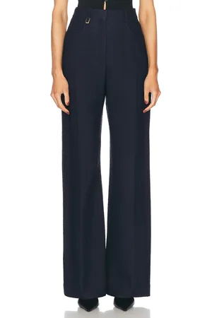 Jacquemus Le Pantalon Sauge in Navy