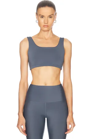 YEAR OF OURS Recycled Scoop Sports Bra in Grey