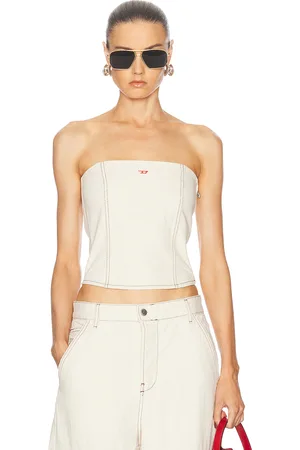 Diesel Denim Tube Top in
