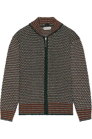 BODE Schenectady Sweater in Dark Green
