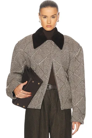 Stella McCartney Zipped Jacket in Chocolate