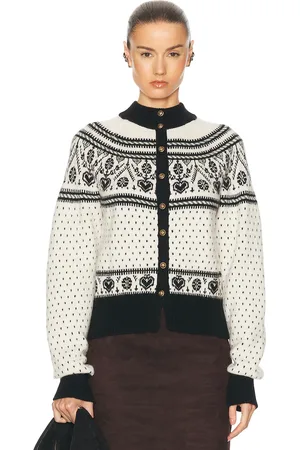 Khaite Marc Cashmere Cardigan in Beige