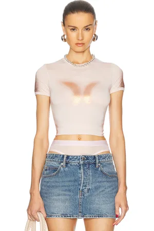 Diesel Fitted T-Shirt in Blush