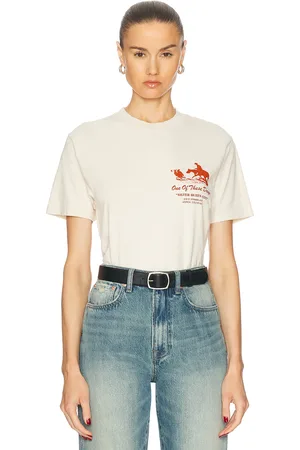One Of These Days X FWRD Silver Queen City Tee in Cream
