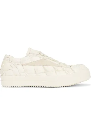 Rick Owens Vintage Sneaker in Cream