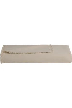 Parachute Vintage Linen Throw in Neutral