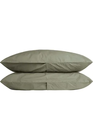 Parachute Percale Pillowcase Set in Green