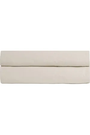 Parachute Percale Fitted Sheet in White