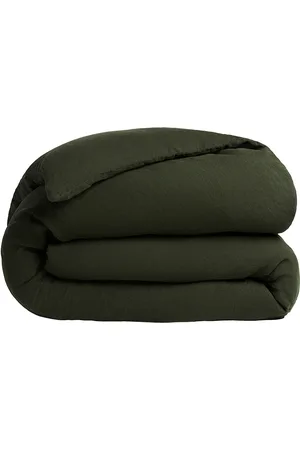 Parachute Linen Duvet Cover in Green