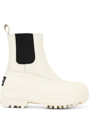 sorel X Proenza Schouler Caribou Chelsea Boot in Cream