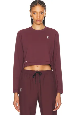 On Running Active Lg-t Crop Top in Purple