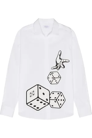 OFF-WHITE Dices Poplin Shirt in