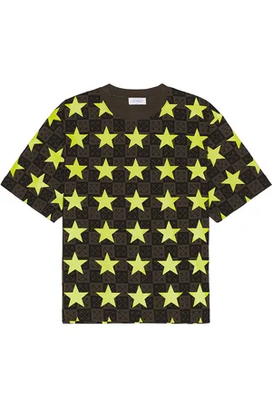 OFF-WHITE Stars All Over Skate Short Sleeve Tee in