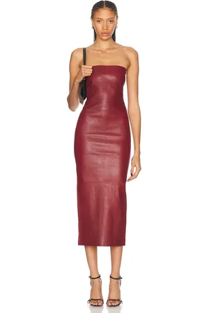 SPRWMN Tube Dress in Red