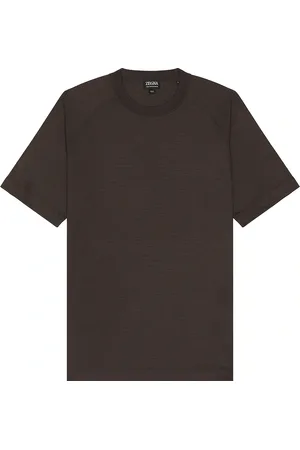 Ermenegildo Zegna High Performance T-Shirt in Brown