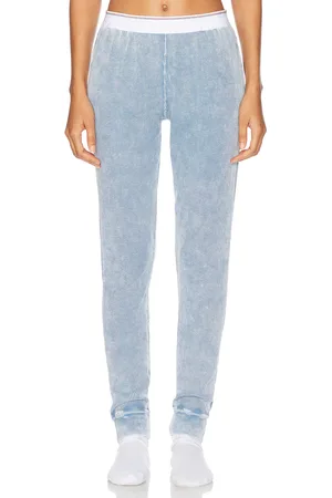 Alexander Wang Waffle Jogger in Baby Blue
