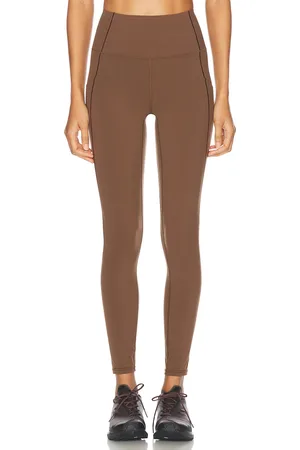 Varley Shape High Pocket 25 Legging in Brown
