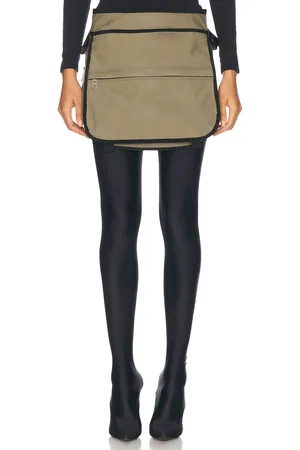 Balenciaga Mini Bag Skirt in Green